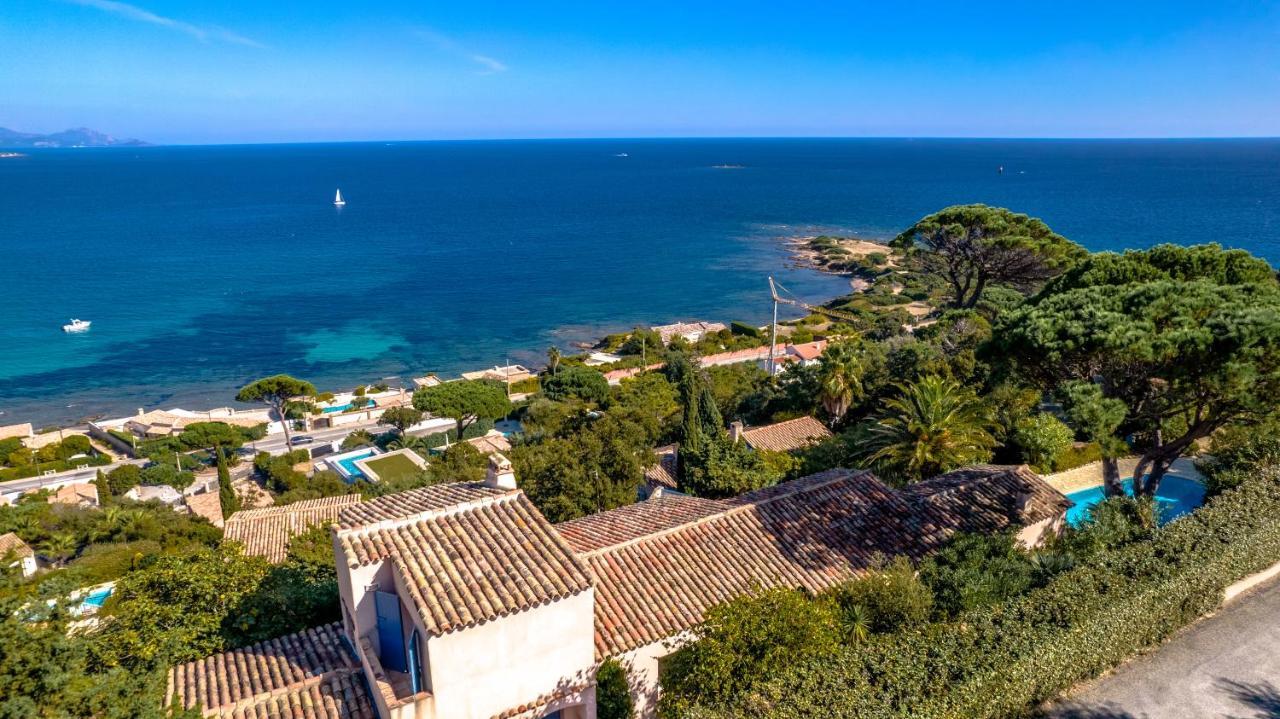 Superbe Villa, Incroyable Vue Mer, Piscine Chauffee, Climatisee Sainte-Maxime Exterior photo